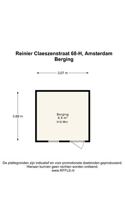 Reinier Claeszenstraat 68H, 1056 WP Amsterdam - 
