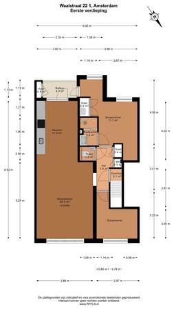Waalstraat 22-1, 1078 BT Amsterdam - 