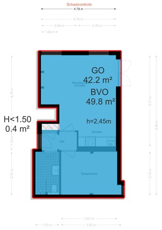 Langestraat 75B, 1211 GW Hilversum - 