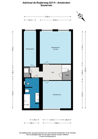 Admiraal de Ruijterweg 527H, 1055 MK Amsterdam - 