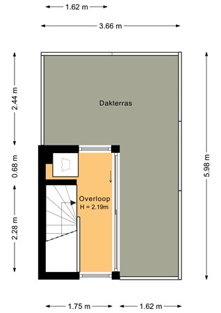 Groen van Prinstererstraat 13-3, 1051 ED Amsterdam - 