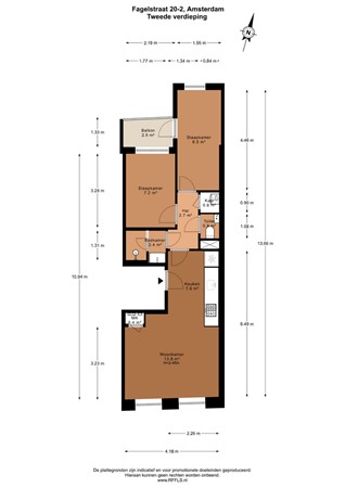 Fagelstraat 20-2, 1052 GC Amsterdam - 