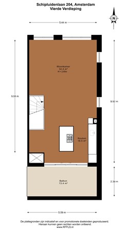 Schipluidenlaan 204, 1062 HE Amsterdam - 