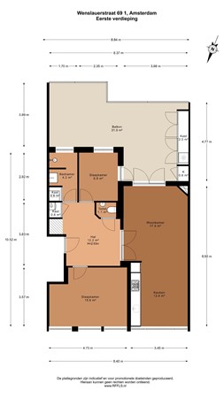 Wenslauerstraat 69A 1, 1053 AX Amsterdam - 