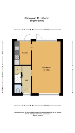 Staringlaan 11, 1422 BG Uithoorn - 