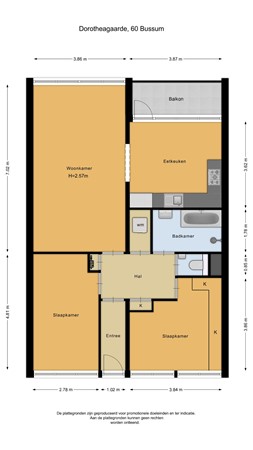 Dorotheagaarde 60, 1403 JW Bussum - 