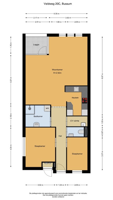 mediumsize floorplan
