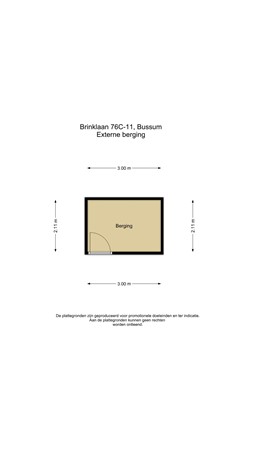 Brinklaan 76C 11, 1404 GL Bussum - 