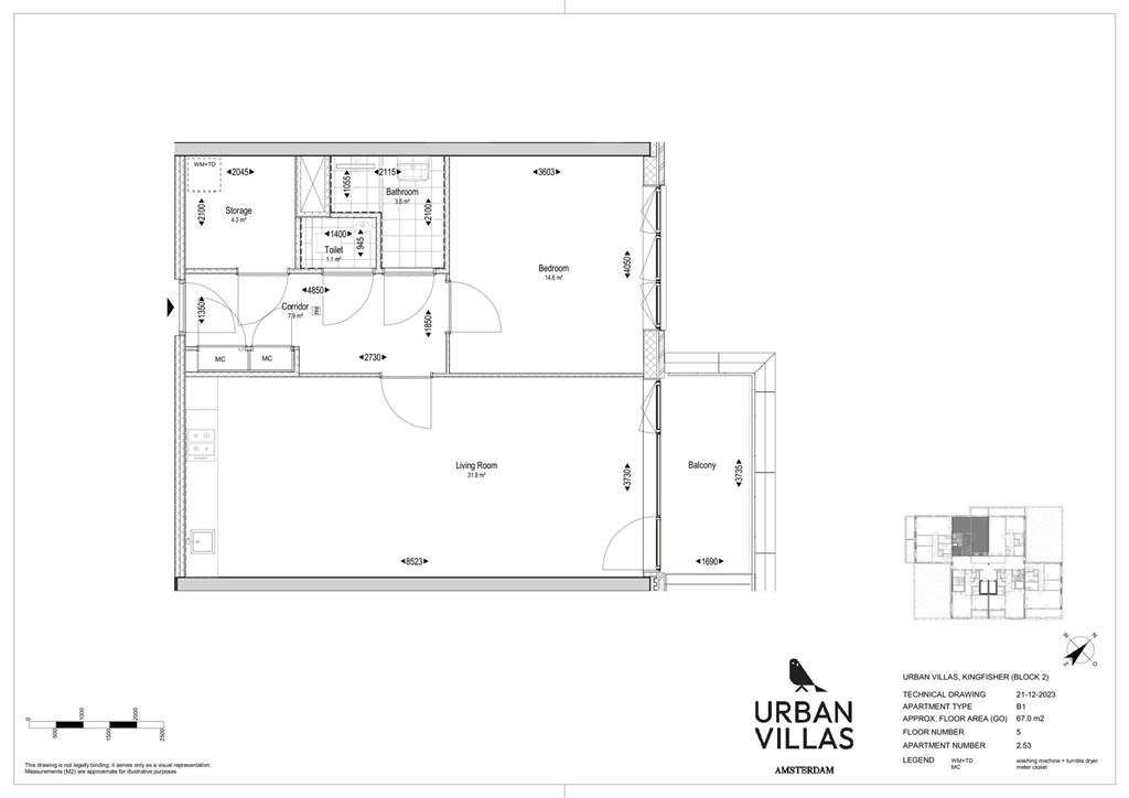 mediumsize floorplan