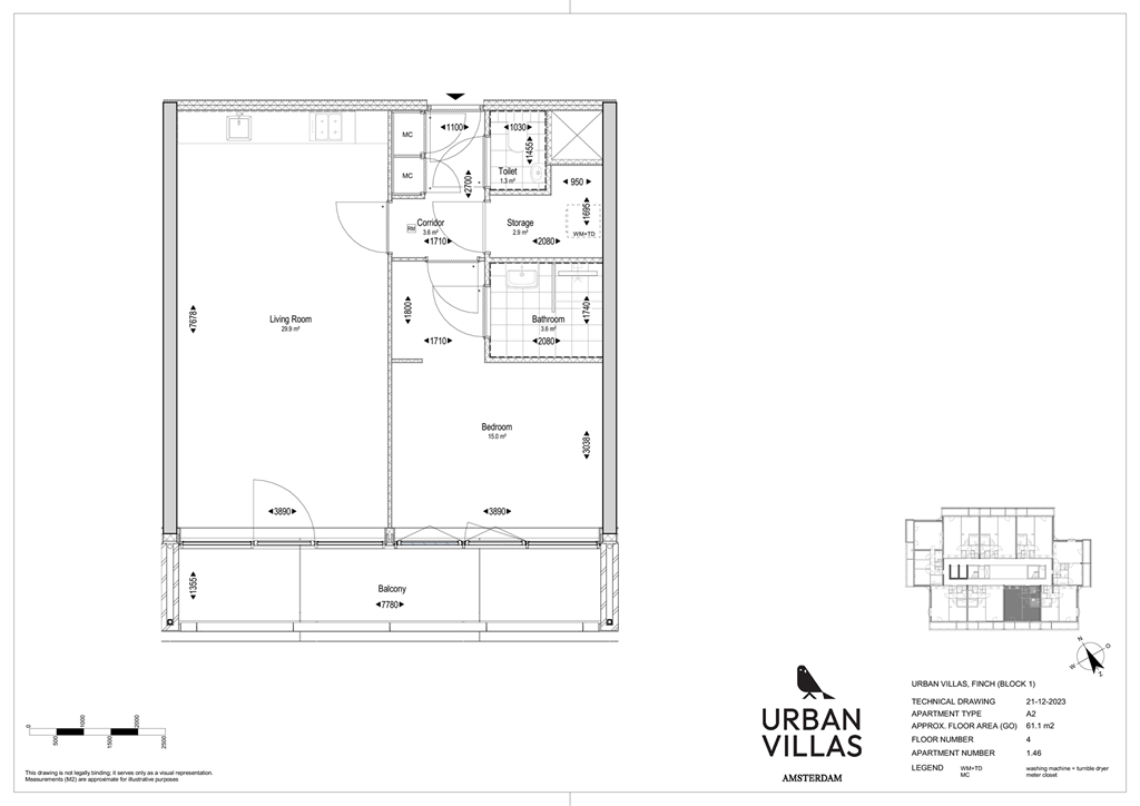 mediumsize floorplan