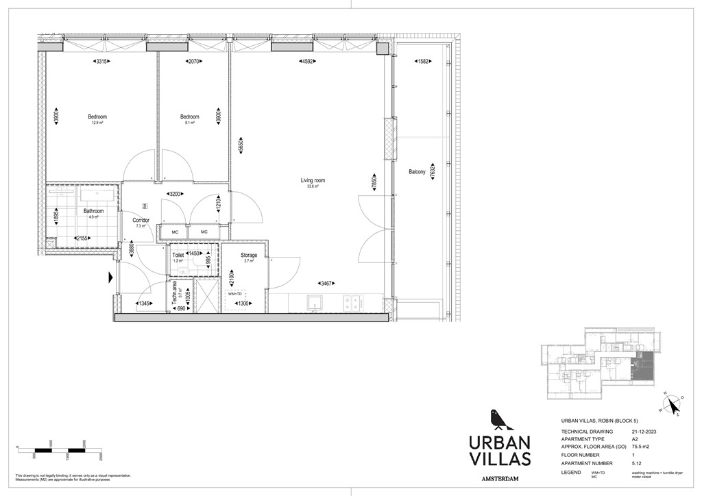 mediumsize floorplan