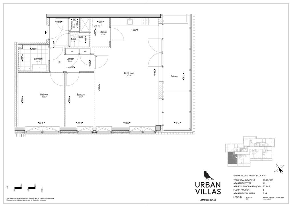 mediumsize floorplan