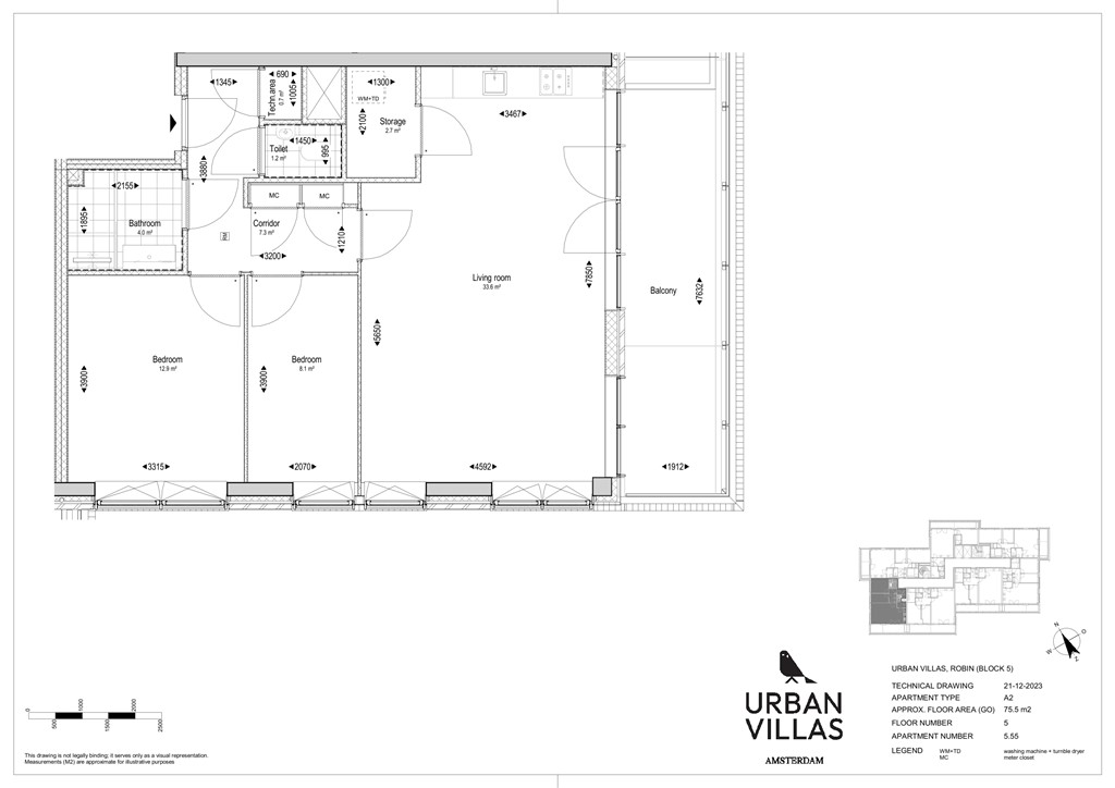 mediumsize floorplan