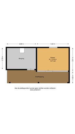 Floorplan - Wilgenstraat 2, 7271 JG Borculo