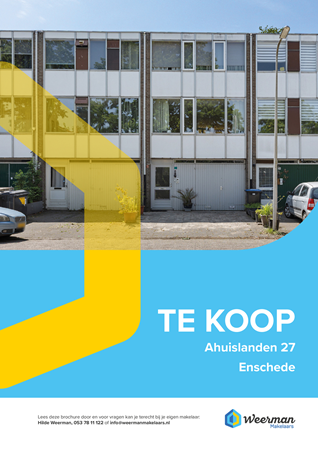 Brochure preview - Brochure Ahuislanden 27 Enschede.pdf