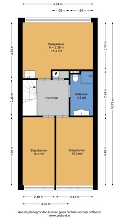 Floorplan - Ahuislanden 27, 7542 AB Enschede
