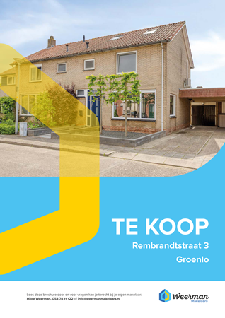 Brochure preview - Brochure Rembrandtstraat 3 Groenlo.pdf
