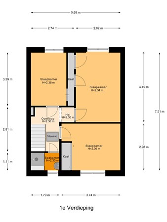 Pullstraat 44, 3814 VB Amersfoort - 