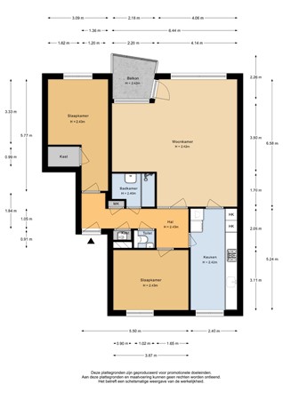 Emiclaerhof 350, 3823 EV Amersfoort - 