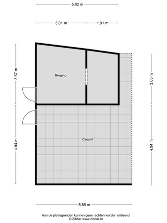 Floorplan - Sprietzeil 2, 1319 EC Almere