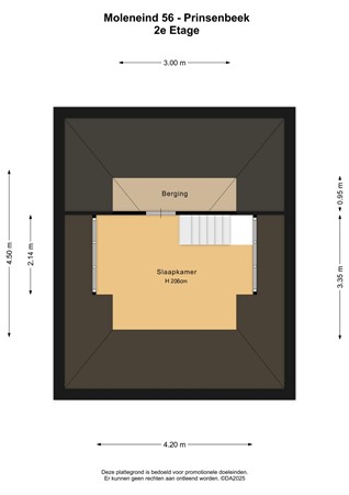 Floorplan - Moleneind 56, 4841 LN Prinsenbeek