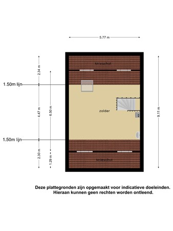 Floorplan - Galjoen 22 58, 8243 MB Lelystad
