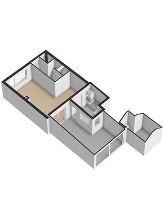 Floorplan - Tooropstraat 35, 6901 DE Zevenaar