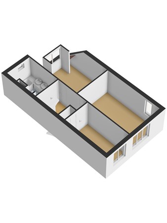 Floorplan - Helsinkipad 53, 3067 RP Rotterdam