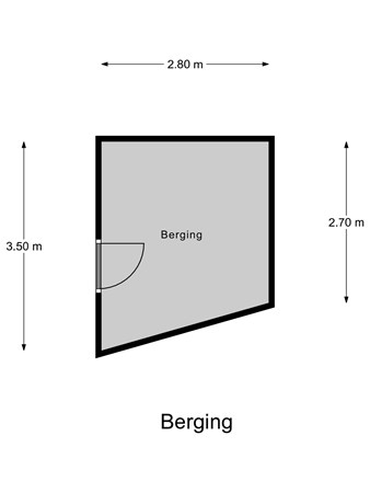 Floorplan - Jan Luykenlaan 119, 2332 DA Leiden