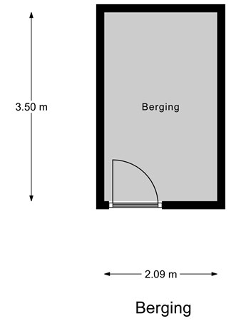 Floorplan - Kuyperstraat 36, 2221 RS Katwijk