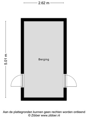 Floorplan - Naardenstraat 163, 5045 MK Tilburg