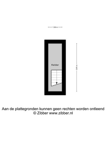 Floorplan - Bergstraat 114, 5051 HE Goirle