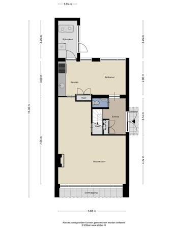 Floorplan - Wittendijk 37, 5051 GA Goirle