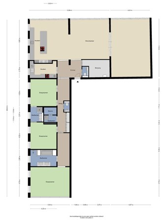 Floorplan - Westpoint 155, 5038 KG Tilburg