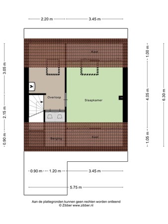 Floorplan - Akkerwinde 17, 5052 RH Goirle