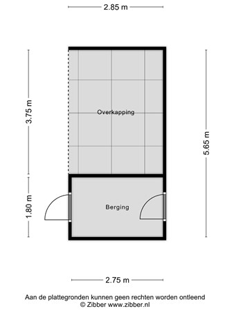 Floorplan - Akkerwinde 17, 5052 RH Goirle