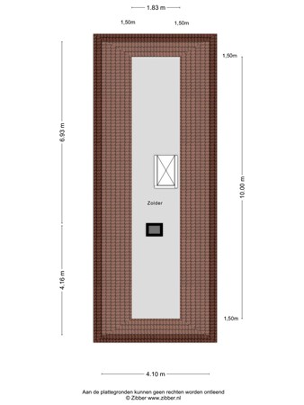 Floorplan - Kijkduinlaan 5, 5045 PE Tilburg