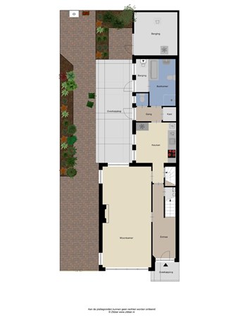 Floorplan - Oerlesestraat 247, 5025 DC Tilburg