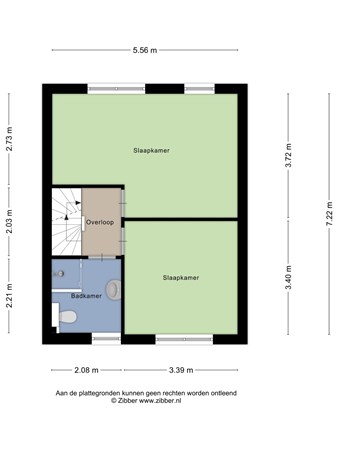 Floorplan - Lange Nieuwstraat 226a, 5041 DK Tilburg