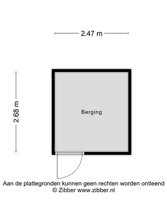 Floorplan - Oranjeplein 17, 5051 LT Goirle