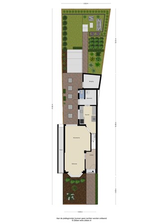 Floorplan - Bataviastraat 11, 5014 BT Tilburg