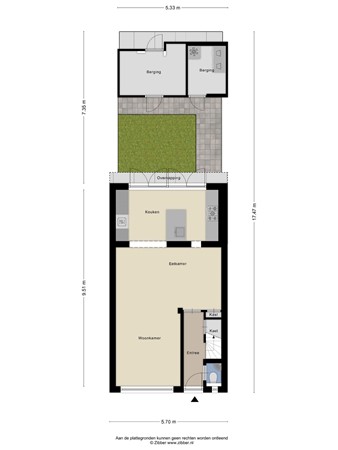 Floorplan - Insulindeplein 21, 5014 BD Tilburg