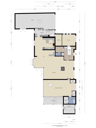Floorplan - Debussylaan 39, 5049 AB Tilburg