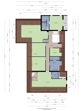 Floorplan - Debussylaan 39, 5049 AB Tilburg