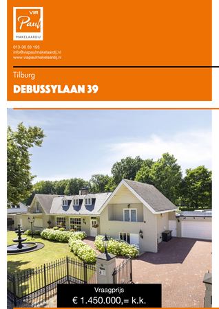 Brochure preview - brochure Debussylaan 39 Tilburg
