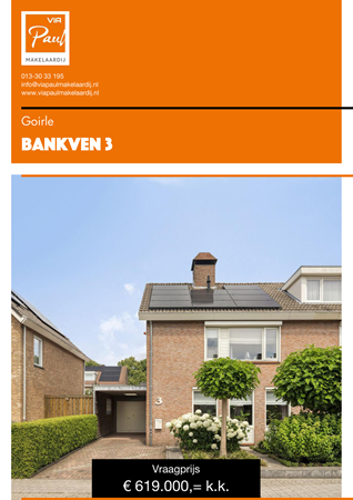 Brochure preview - brochure Bankven 3 Goirle