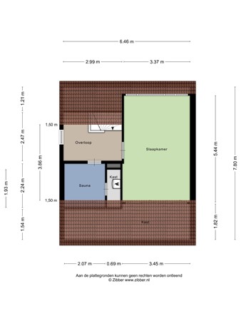 Floorplan - Bankven 3, 5052 BA Goirle