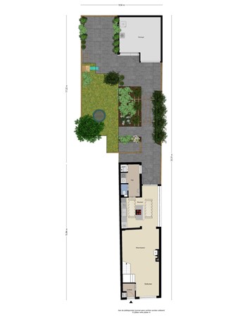 Floorplan - Oude Langstraat 31, 5041 CD Tilburg