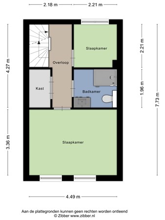 Floorplan - Bosscheweg 210, 5015 AG Tilburg