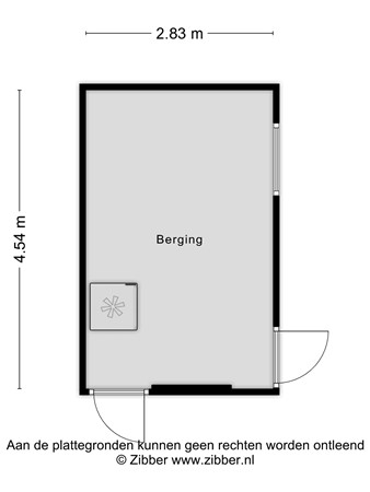 Floorplan - Bosscheweg 210, 5015 AG Tilburg